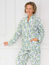 Load image into Gallery viewer, Hydrangea Pima Knit Pajamas