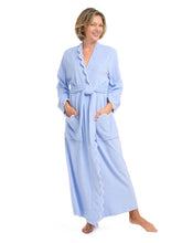 Load image into Gallery viewer, Powder Blue French Terry Classic Robe