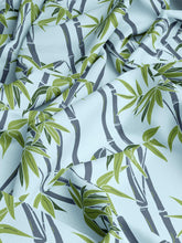 Load image into Gallery viewer, Blue Bamboo Indoor Fabric