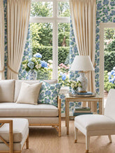 Load image into Gallery viewer, Hydrangea Clay Coated Wallpaper