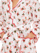 Load image into Gallery viewer, Candy Cane Classic Robe