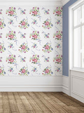 Load image into Gallery viewer, Lila Rose Clay Coated Wallpaper