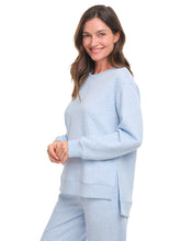 Load image into Gallery viewer, Ice Blue Quilted Loungewear Set