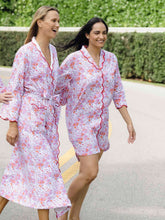 Load image into Gallery viewer, Pink Floral Nightshirt
