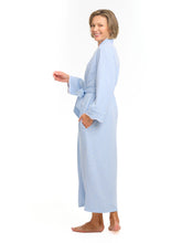 Load image into Gallery viewer, Ice Blue Quilted Classic Robe