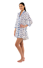 Load and play video in Gallery viewer, Pagoda Print Nightshirt