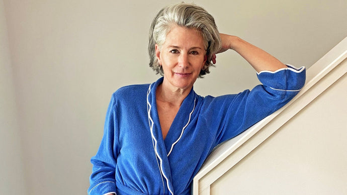 Royally Robed: My French Terry Cloth  Bathrobe Collection