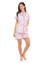 Load image into Gallery viewer, Cherry Blossom S/S PJs with Shorts