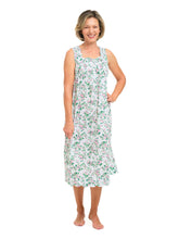 Load image into Gallery viewer, Spring Floral Gathered Nightgown
