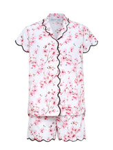 Load image into Gallery viewer, Cherry Blossom S/S PJs with Shorts