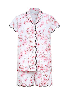 Cherry Blossom S/S PJs with Shorts