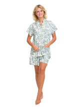 Load image into Gallery viewer, Hydrangea Pima Knit PJs with Shorts
