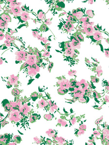 Spring Floral Bundle: Classic Robe + Gathered Nightgown