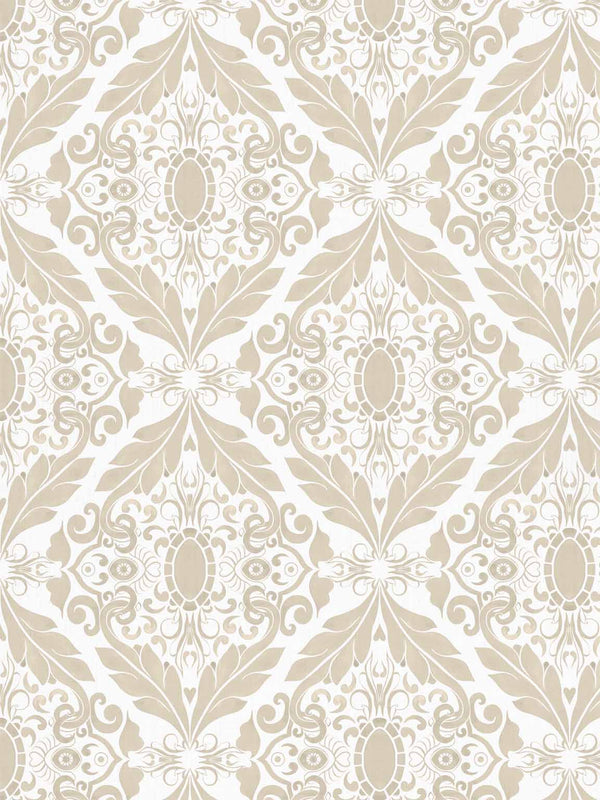 Beige Filigree Indoor Fabric
