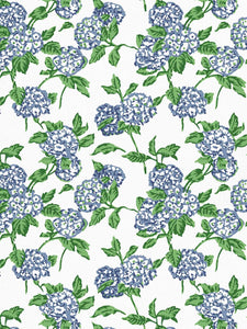 Hydrangea Clay Coated Wallpaper