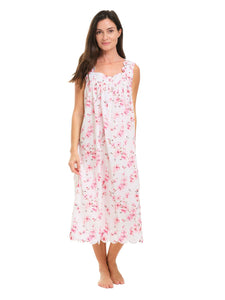 Cherry Blossom Gathered Nightgown