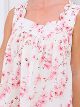Load image into Gallery viewer, Cherry Blossom Gathered Nightgown
