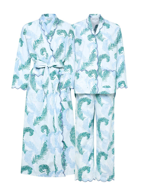 Feather Bundle: Classic Robe + Pajamas