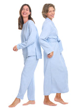 Load image into Gallery viewer, Ice Blue  Bundle: Robe + Loungewear Set
