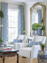 Load image into Gallery viewer, Blue Lily of the Valley Indoor Fabric
