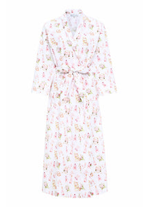 Bridal Print Classic Robe