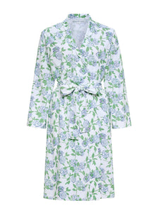Hydrangea Pima Knit Classic robe