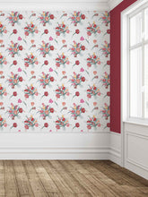 Load image into Gallery viewer, Tulip Grasscloth Wallpaper
