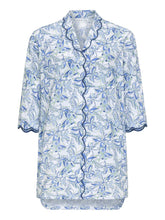Load image into Gallery viewer, Blue Butterfly Print Nightshirt