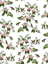 Load image into Gallery viewer, White Hummingbird S/S Pajamas with Shorts
