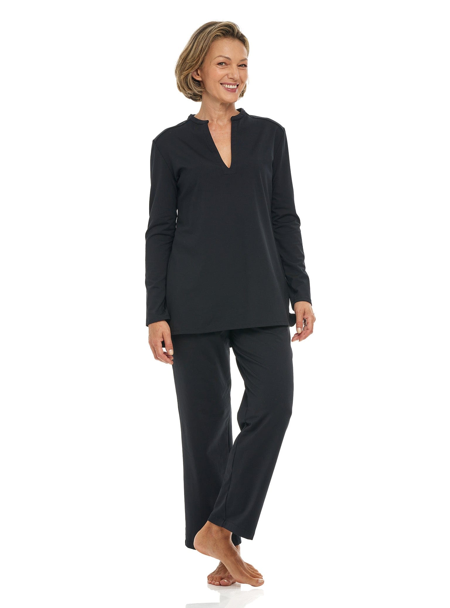 Morning Coffee loungewear set - Black