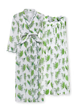 Load image into Gallery viewer, Lily of the Valley Bundle: Classic Robe + Gathered Nightgown