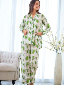Lily-of-the-valley Pajamas