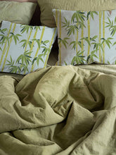 Load image into Gallery viewer, Green Bamboo Indoor Fabric
