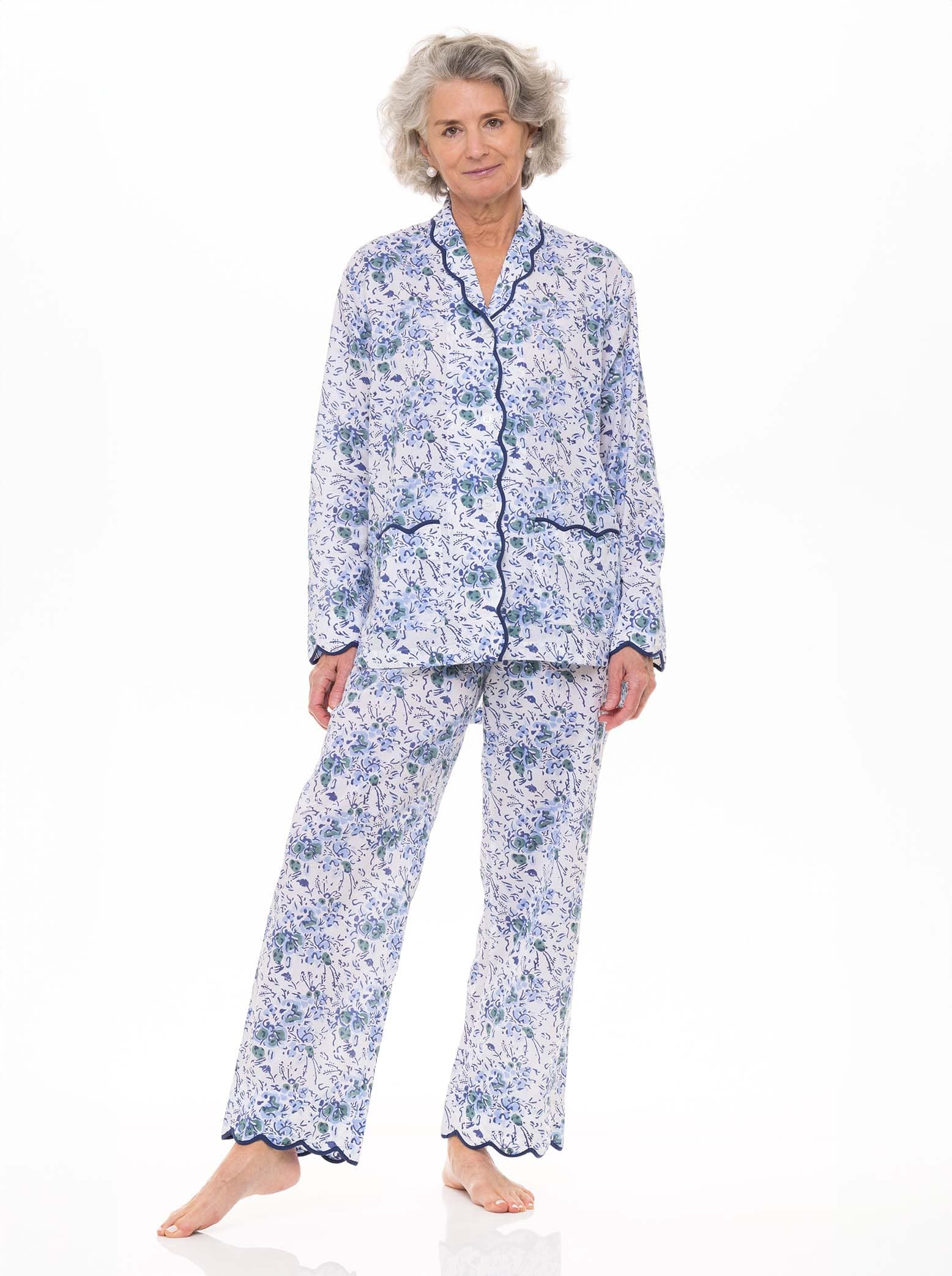 Blue Amory Footed Pajamas main image 1