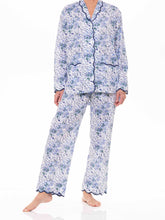 Load image into Gallery viewer, Blue Floral Pajamas
