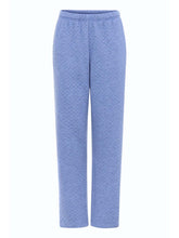 Load image into Gallery viewer, Blue Quilted Loungewear Set