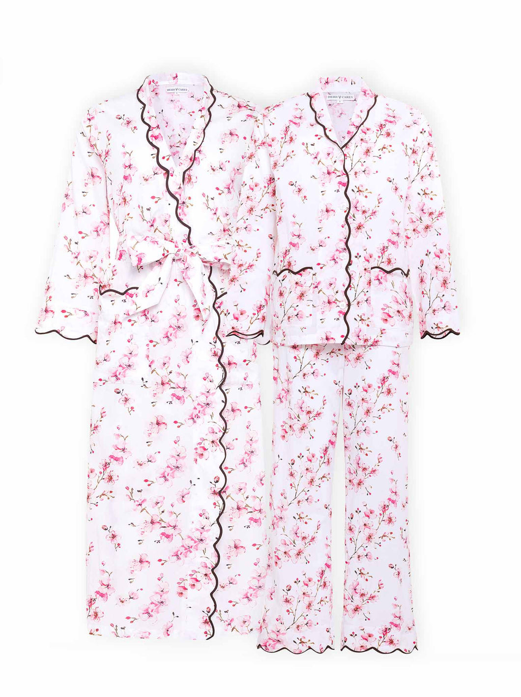 Cherry Blossom: Classic Robe + Pajamas