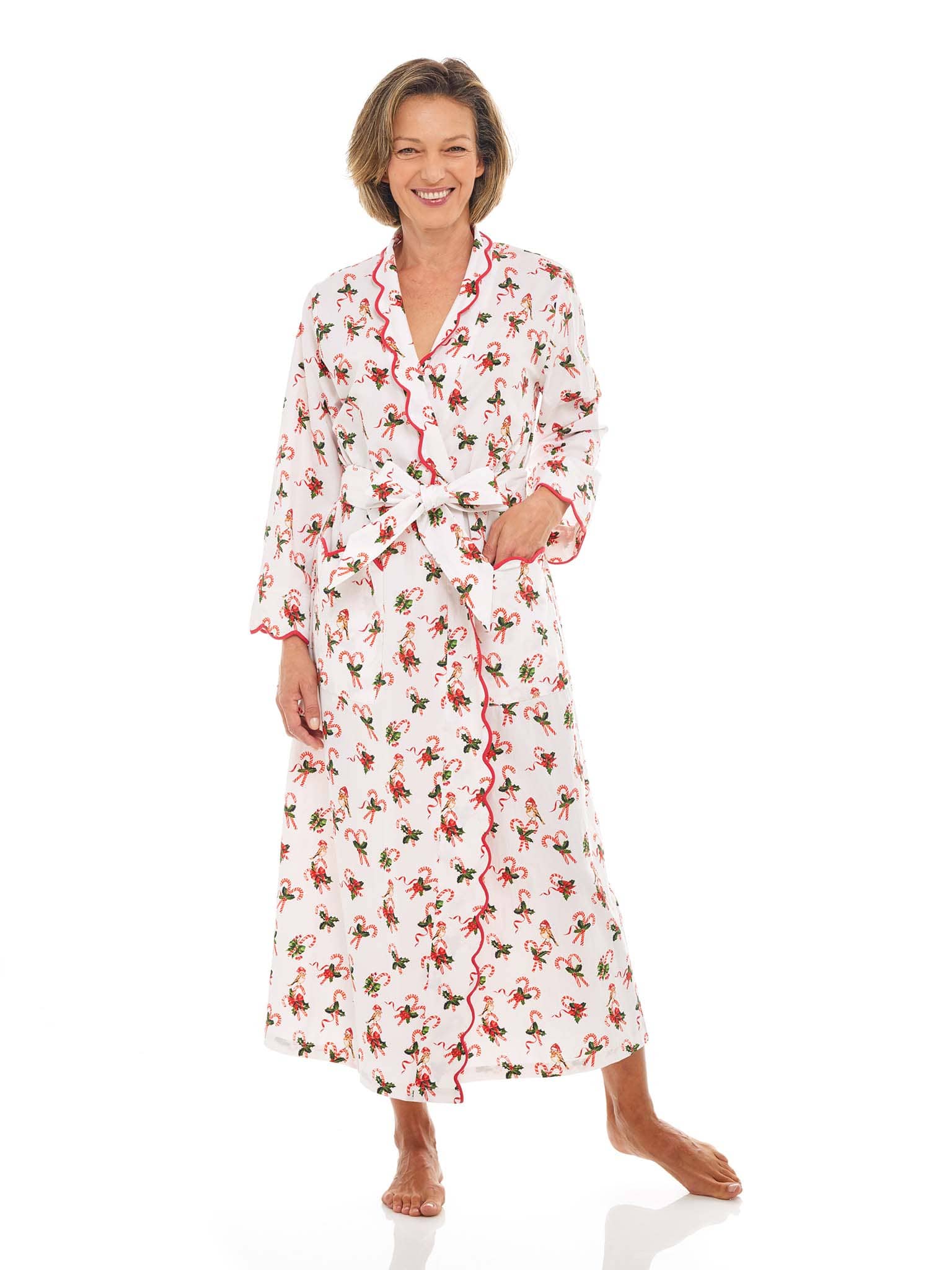 Candy Robe 100% Cotton Robes for Women - Heidi Carey