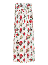 Load image into Gallery viewer, Christmas Floral Gathered Nightgown
