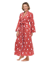 Load image into Gallery viewer, Santa Print Classic Robe