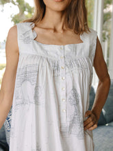 Load image into Gallery viewer, Paris Gathered Nightgown