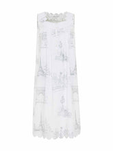 Load image into Gallery viewer, Paris Gathered Nightgown