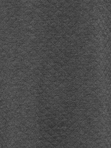 Grey Quilted Bundle: Robe + Loungewear Set