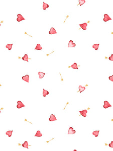 Hearts & Arrows Bundle: Classic Robe + Slip Nightgown