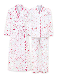 Hearts & Arrows Bundle: Classic Robe + Pajamas