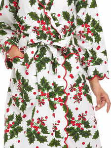 Holiday Print Classic Robe