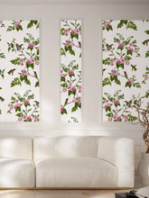 Load image into Gallery viewer, White Hummingbird Grasshcloth Wallpaper
