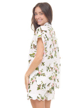 Load image into Gallery viewer, White Hummingbird S/S Pajamas with Shorts
