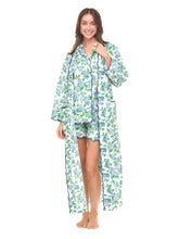Load image into Gallery viewer, Hydrangea Bundle: Classic Robe + Pajamas with Shorts
