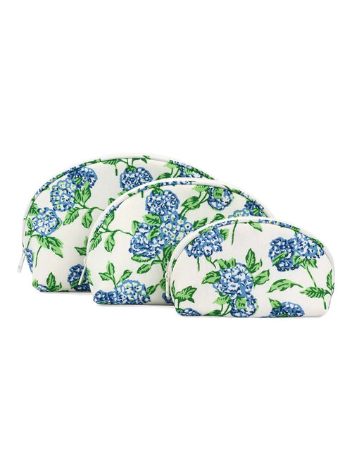 Hydrangea Cosmetic Pouch (Set of 3)